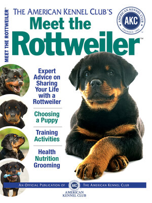 cover image of Meet the Rottweiler